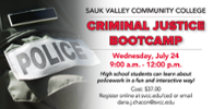 Criminal Justice Bootcamp 7-24